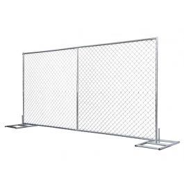 6’ x 12’ Inline Chain-Link Fence Panel