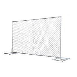 6' x 10' Inline Chain Link Fence Panel