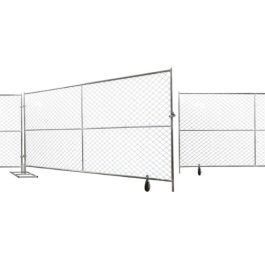 Temporary Fence Wheels | Vehicle Gate