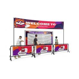 Solid Vinyl Stage Banner