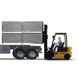 6' x 10' Versa Chain Link Temp Fence Panel | Truckload Bundle
