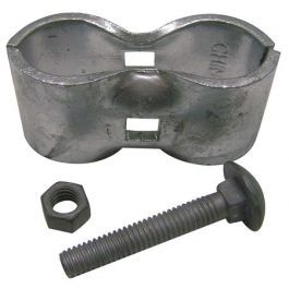 Temporary Fence Panel Clamp + Bolt