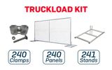6’ x 12’ Chain-Link Temporary Fence | Inline | Truckload