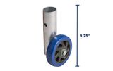 Wheel Stand for Metal Barricades