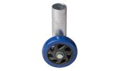 Wheel Stand for Metal Barricades
