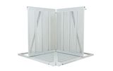 Concert Crowd Barrier | Flex Corner | 90º Barrier Corner