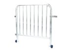 Pedestrian Metal Barricade Gate | Color Options