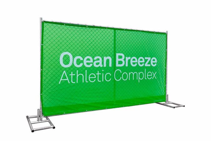 Custom Printed Fence Screen | Block 60