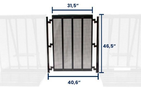 Black Stage Barricade | Versa Corner