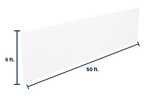 6ft x 50ft Chain-link Fence Rolls