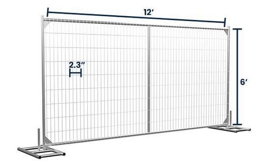 6’ x 12’ Welded Wire Mesh Fence | Versa | Truckload
