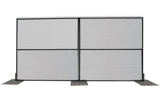 Anti-Climb Security Fence with Base
