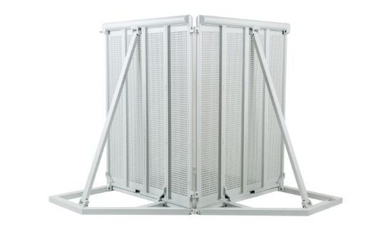 Concert Crowd Barrier | Flex Corner | 90º Barrier Corner