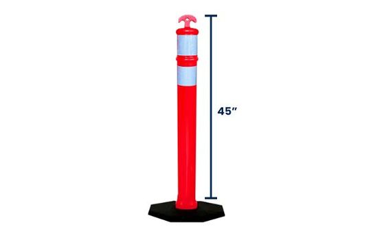 42" Arrow Top Delineator and Cone Bar Bundle