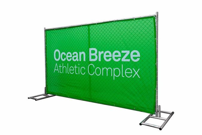 Custom Printed Fence Screen | Block 60