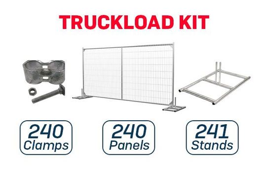 6’ x 12’ Welded Wire Mesh Fence | Versa | Truckload