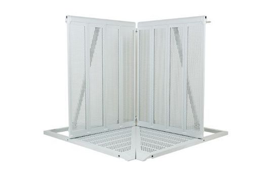 Concert Crowd Barrier | Flex Corner | 90º Barrier Corner
