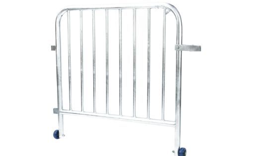 Pedestrian Metal Barricade Gate | Color Options