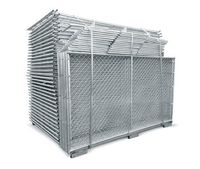 6' x 10' Inline Chain-Link Temporary Fence | Truckload