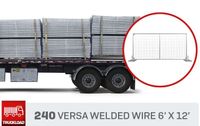 6’ x 12’ Versa Welded Wire Temporary Fence | Truckload