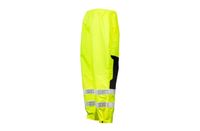 Black Knee Rainwear Safety Pants - Lime