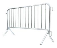  7 ft Metal Barricade | Heavy-Duty | Hot-Dip Galvanized
