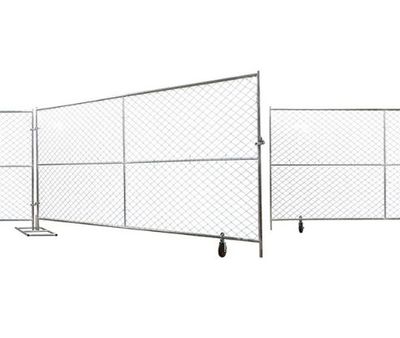 Temporary Fence Wheels | Vehicle Gate