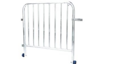 Pedestrian Metal Barricade Gate | Color Options