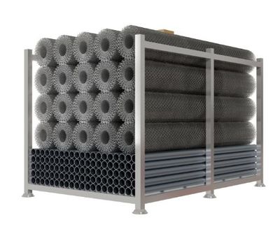 Post-Driven Fence Rack Bundle